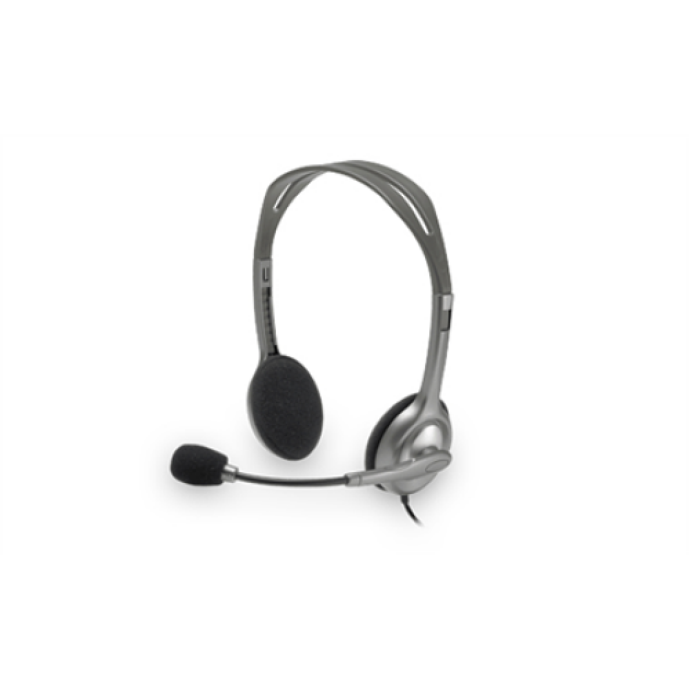 Logitech , Stereo headset , H111 , Built-in microphone , 3.5 mm , Grey