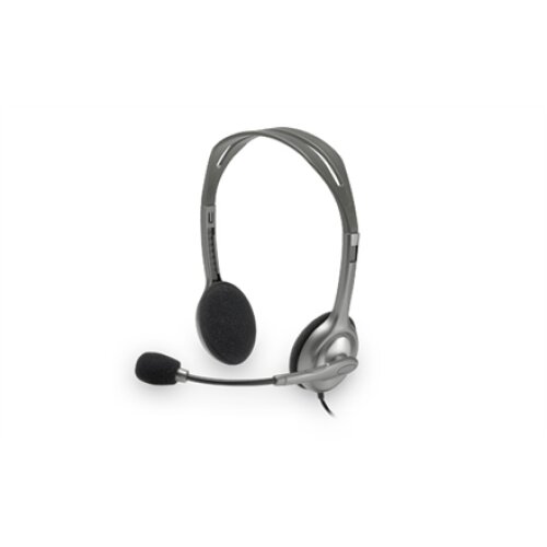 Logitech , Stereo headset , H111 , Built-in microphone , 3.5 mm , Grey