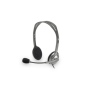 Logitech , Stereo headset , H111 , Built-in microphone , 3.5 mm , Grey