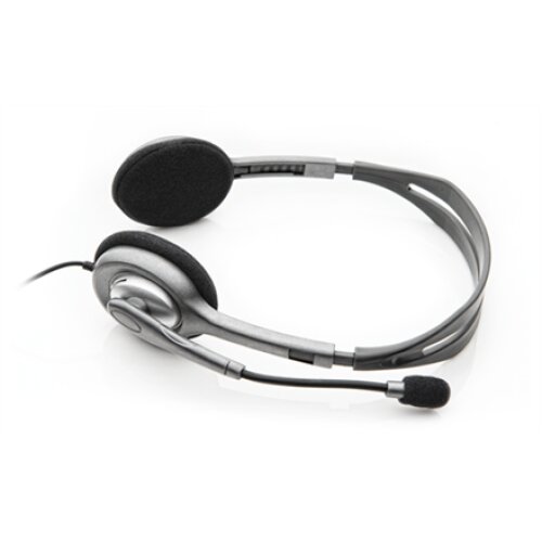 Logitech , Stereo headset , H111 , Built-in microphone , 3.5 mm , Grey