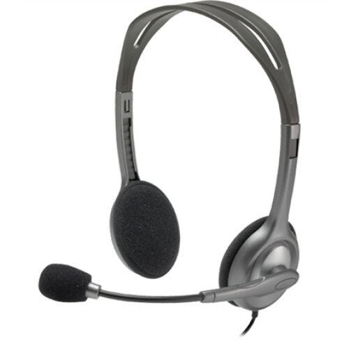 Logitech , Stereo headset , H111 , Built-in microphone , 3.5 mm , Grey