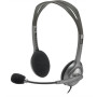 Logitech , Stereo headset , H111 , Built-in microphone , 3.5 mm , Grey