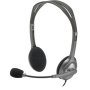 Logitech , Stereo headset , H111 , Built-in microphone , 3.5 mm , Grey