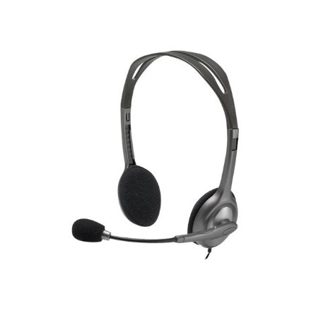 Logitech , Stereo headset , H111 , Built-in microphone , 3.5 mm , Grey