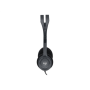 Logitech , Stereo headset , H111 , Built-in microphone , 3.5 mm , Grey