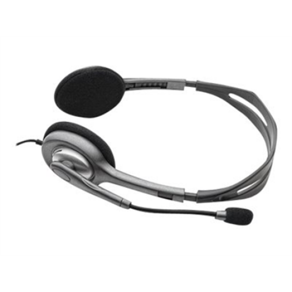 Logitech , Stereo headset , H111 , Built-in microphone , 3.5 mm , Grey