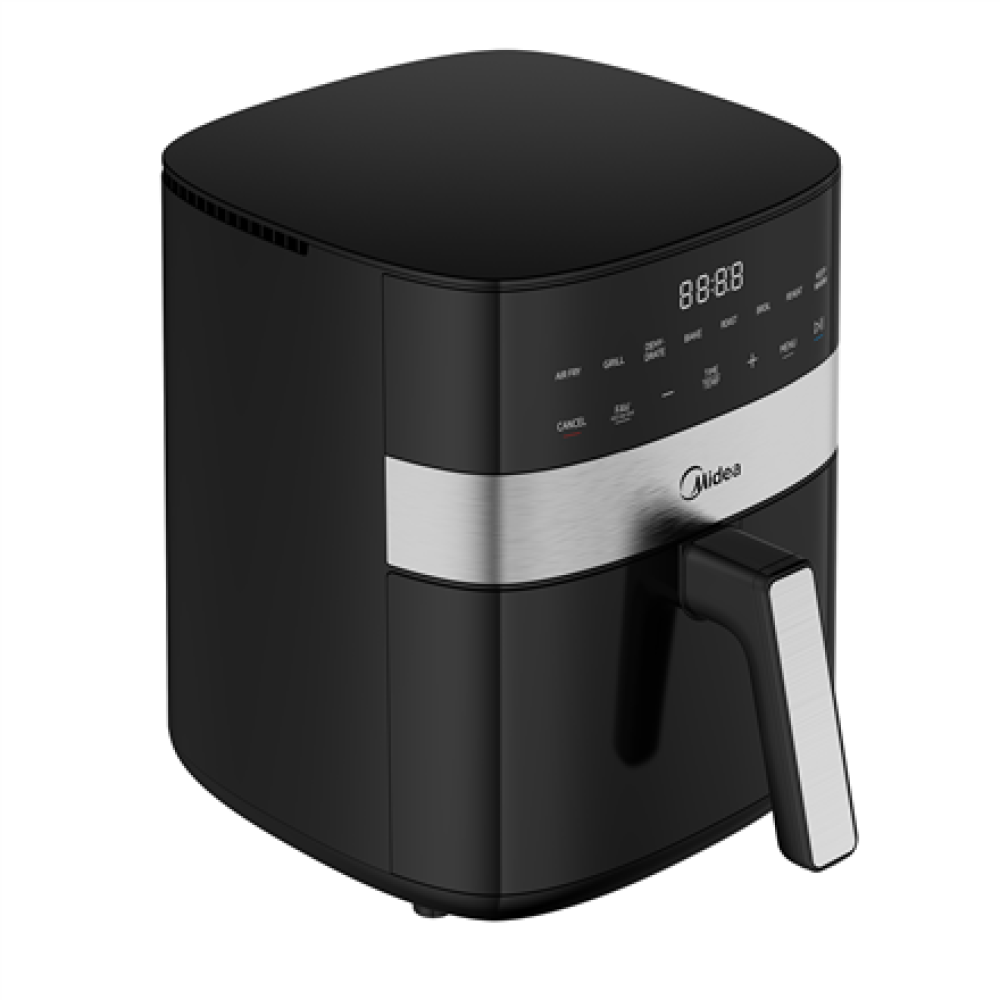Midea Air fryer , MF-CN65E , Power 1700 W , Capacity 6.5 L , Black