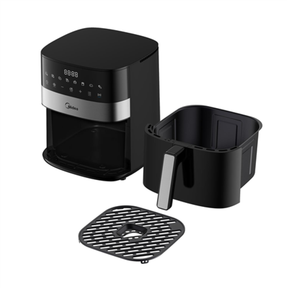 Midea Air fryer , MF-CN65E , Power 1700 W , Capacity 6.5 L , Black