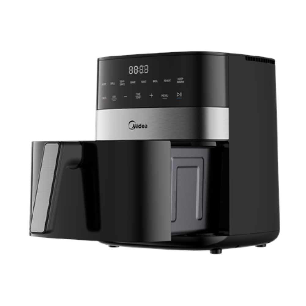 Midea Air fryer , MF-CN65E , Power 1700 W , Capacity 6.5 L , Black