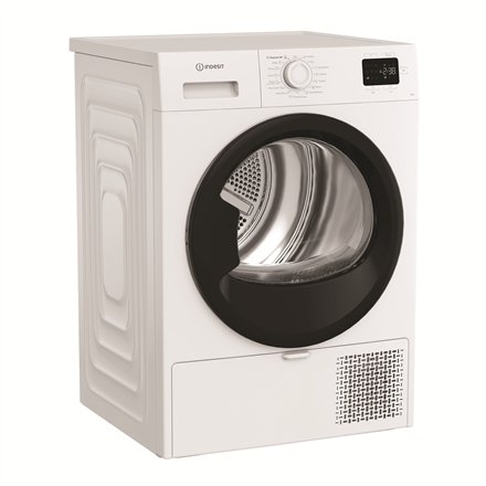 INDESIT Dryer Machine , C YD 92D WB EE , Energy efficiency class E , Front loading , 9 kg , Digital , Depth 60.7 cm , White