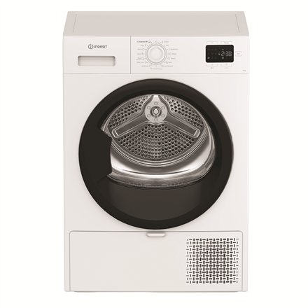 INDESIT Dryer Machine , C YD 92D WB EE , Energy efficiency class E , Front loading , 9 kg , Digital , Depth 60.7 cm , White