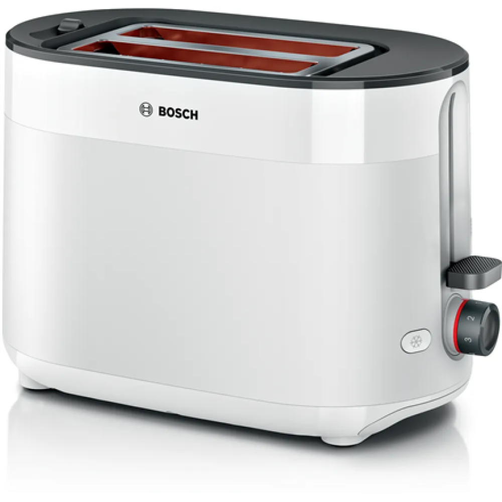 Bosch Compact Toaster , TAT2M121 MyMoment , Power 950 W , Number of slots 2 , Housing material Plastic , White