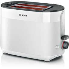 Bosch Compact Toaster , TAT2M121 MyMoment , Power 950 W , Number of slots 2 , Housing material Plastic , White Bosch Compact Toaster , TAT2M121 MyMoment , Power 950 W , Number of slots 2 , Housing material Plastic , White