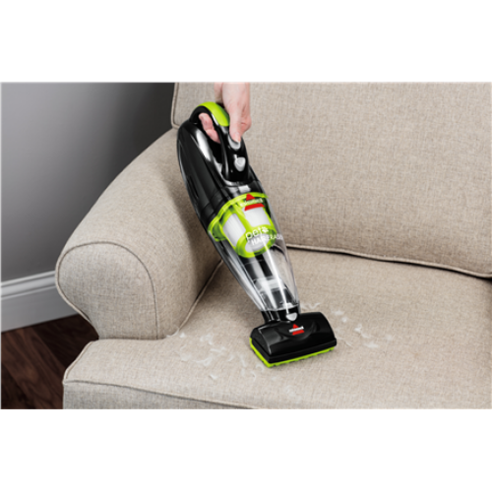 Bissell , Vacuum cleaner , Pet Hair Eraser , Cordless operating , Handheld , - W , 14.4 V , Operating time (max) 15 min , Black , Warranty 24 month(s) , Battery warranty 24 month(s)