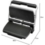 TEFAL , Grill OPTIGRILL+ XL , GC722834 , Contact grill , 2000 W , Black
