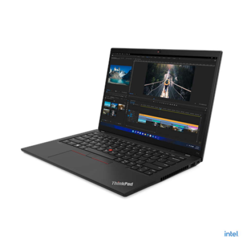 Lenovo ThinkPad T14 (Gen 3) Black, 14 , IPS, WUXGA, 1920x1200, Anti-glare, Intel Core i5, i5-1235U, 16 GB, DDR4-3200, SSD 256 GB, Intel Iris Xe Graphics, No Optical drive, Windows 11 Pro, 802.11ax, Bluetooth version 5.2, LTE Upgradable, Keyboard language 