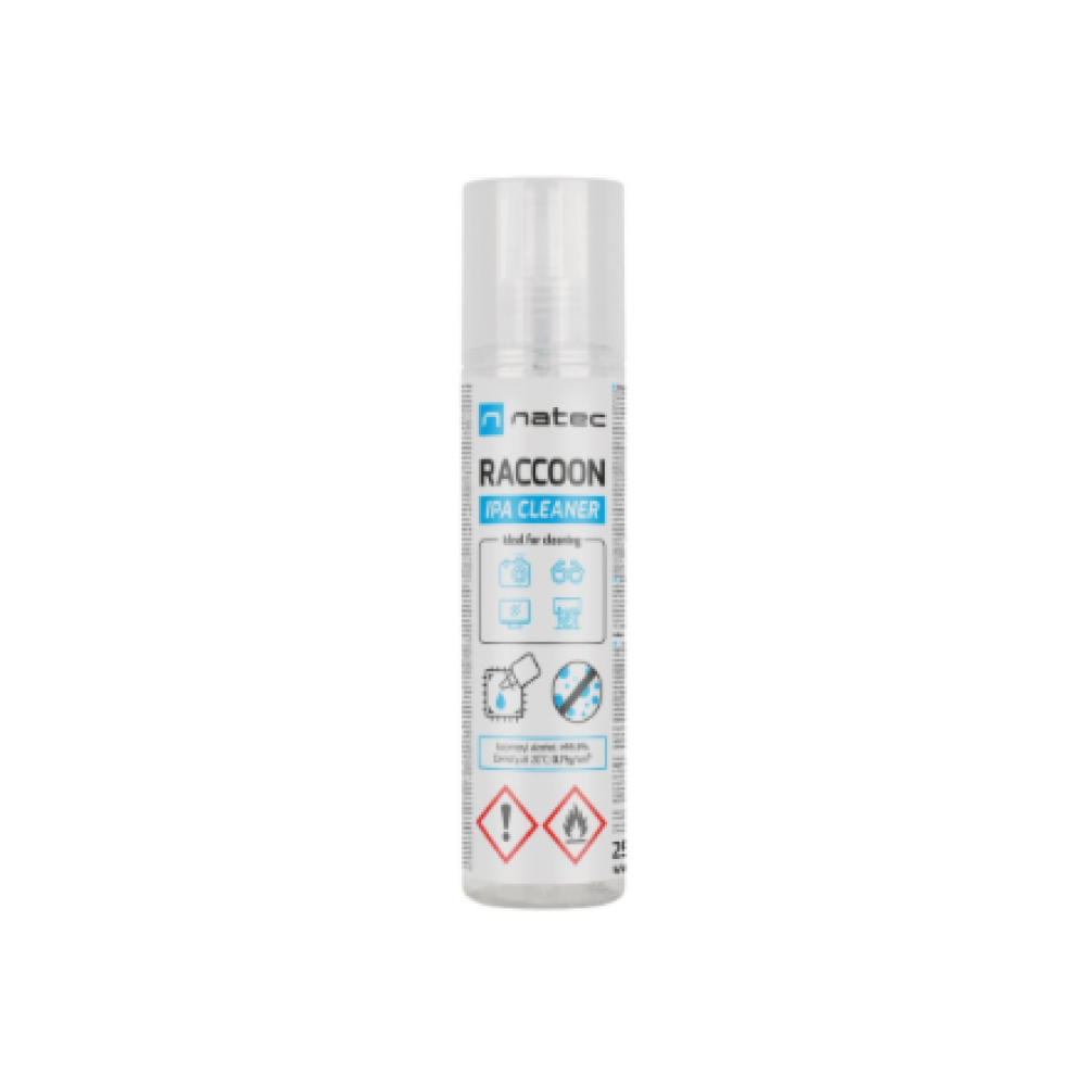 Natec Isopropylic Alcohol Racoon Ipa Cleaner , NSC-2450 , Cleaner , 250 ml