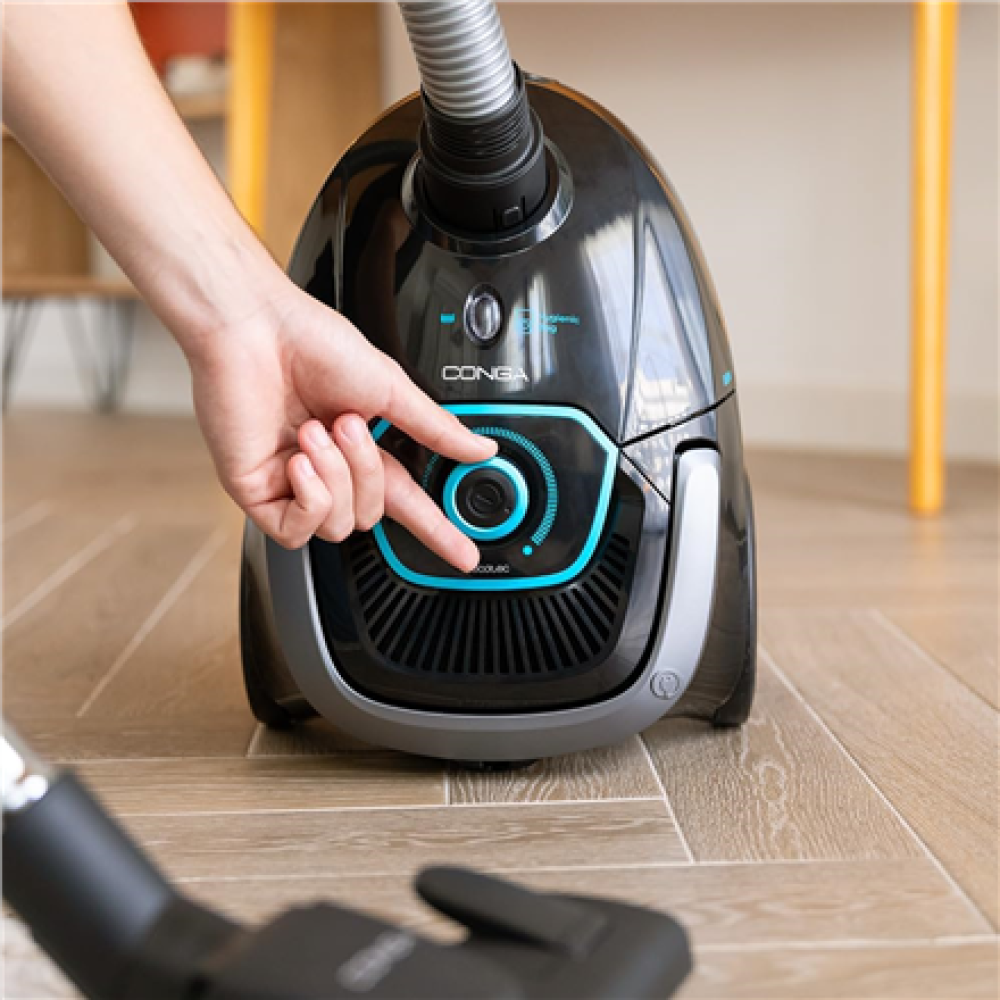 Cecotec Vacuum cleaner , Conga Powerbag 2500 Plus , Bagged , Dust capacity 2.5 L , Power 850 W , Black