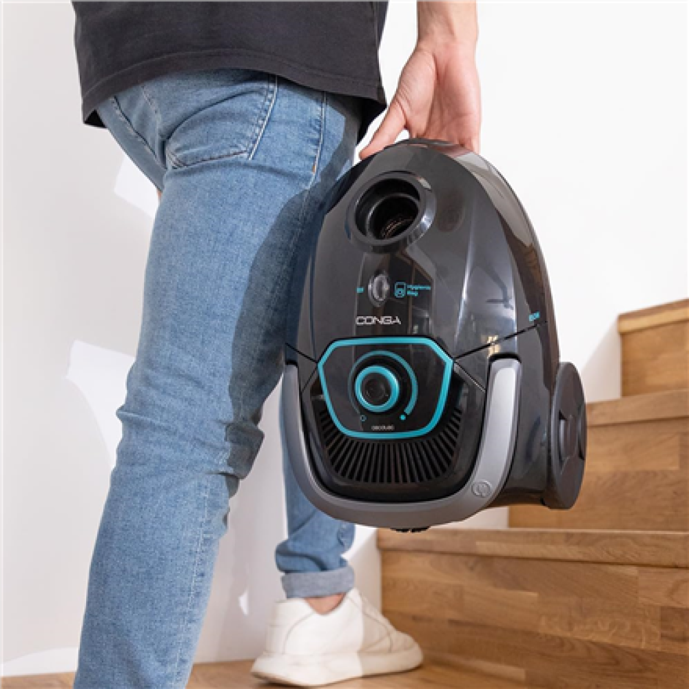 Cecotec Vacuum cleaner , Conga Powerbag 2500 Plus , Bagged , Dust capacity 2.5 L , Power 850 W , Black