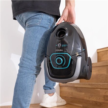 Cecotec Vacuum cleaner , Conga Powerbag 2500 Plus , Bagged , Dust capacity 2.5 L , Power 850 W , Black