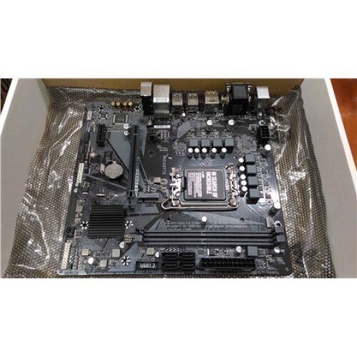 SALE OUT. , Gigabyte , H610M S2H V2 DDR4 , Processor family Intel , Processor socket LGA1700 , DDR4 DIMM , Memory slots 2 , Supported hard disk drive interfaces SATA, M.2 , Number of SATA connectors 4 , Chipset Intel H610 Express , Micro ATX , USED, REFUR