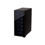 Adler Wine Cooler AD 8075 Energy efficiency class G, Free standing, Bottles capacity 12, Black