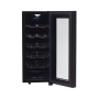 Adler Wine Cooler AD 8075 Energy efficiency class G, Free standing, Bottles capacity 12, Black