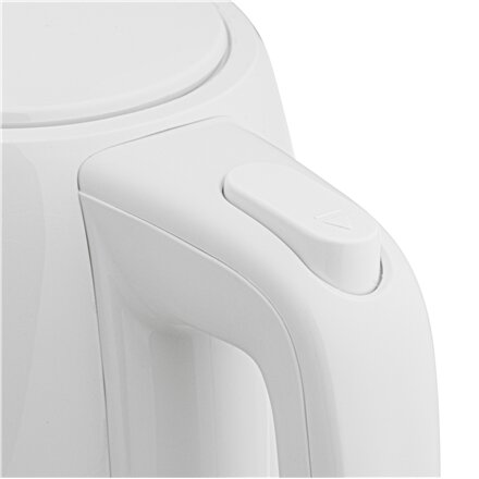 Adler Kettle , AD 1380w , Electric , 2200 W , 1 L , Polypropylene , 360° rotational base , White