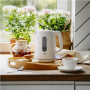 Adler Kettle , AD 1380w , Electric , 2200 W , 1 L , Polypropylene , 360° rotational base , White