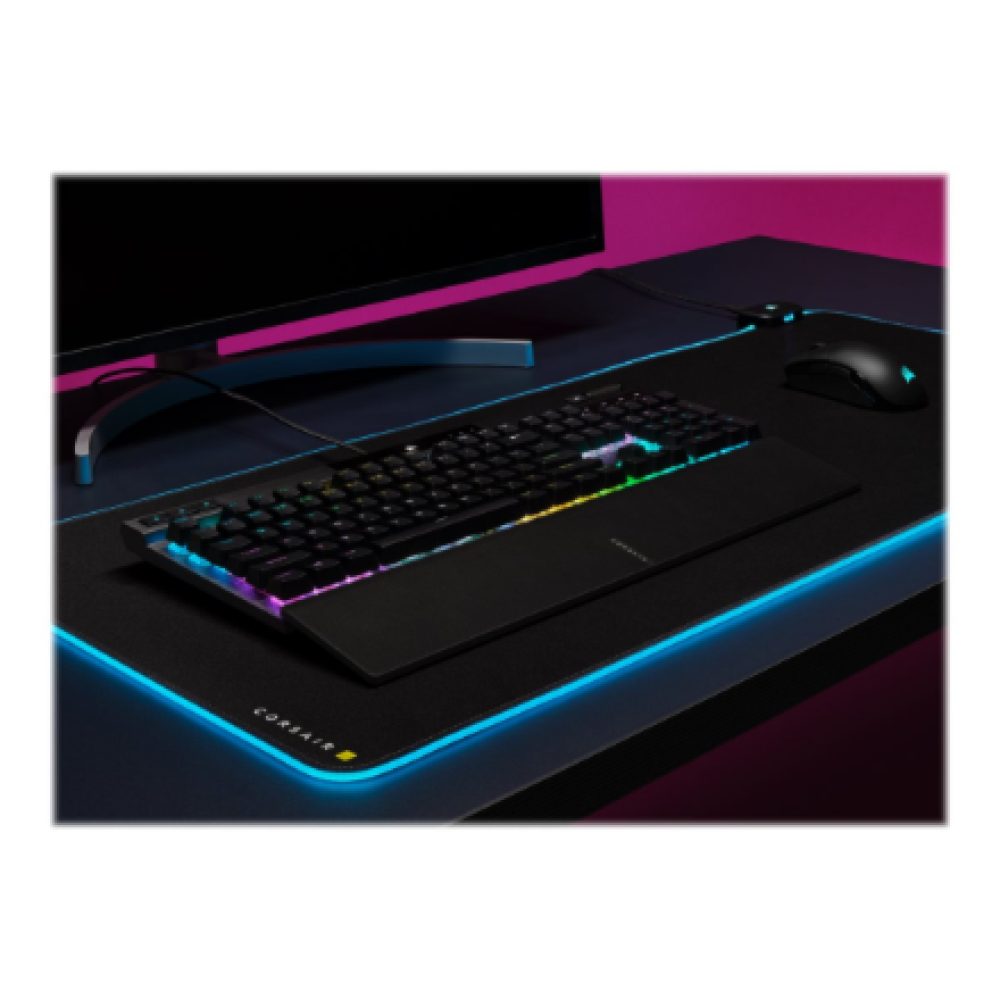 Corsair Mechanical Gaming Keyboard with PBT DOUBLE SHOT PRO Keycaps , K70 RGB PRO , Gaming keyboard , Wired , Nordic , Black , CHERRY MX SPEED