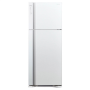 Hitachi , R-V541PRU0-1 (PWH) , Refrigerator , Energy efficiency class E , Free standing , Double Door , Height 183.5 cm , Fridge net capacity 333 L , Freezer net capacity 117 L , Display , 41 dB , Pure White