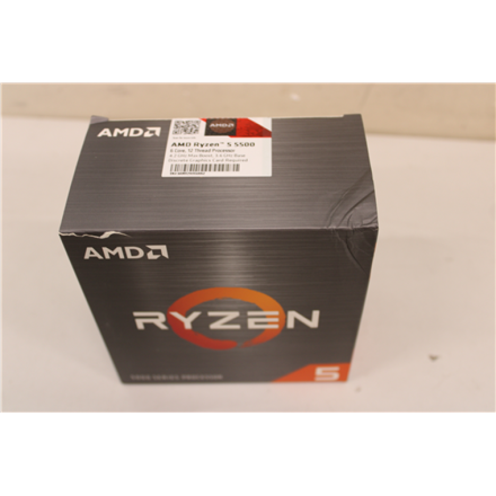 SALE OUT. AMD Ryzen 5 5500 , 3.6 GHz , AM4 , Processor threads 12 , AMD , Processor cores 6