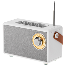 Camry Speaker with radio , CR 1902 W , 5 W , Bluetooth , White , Wireless connection