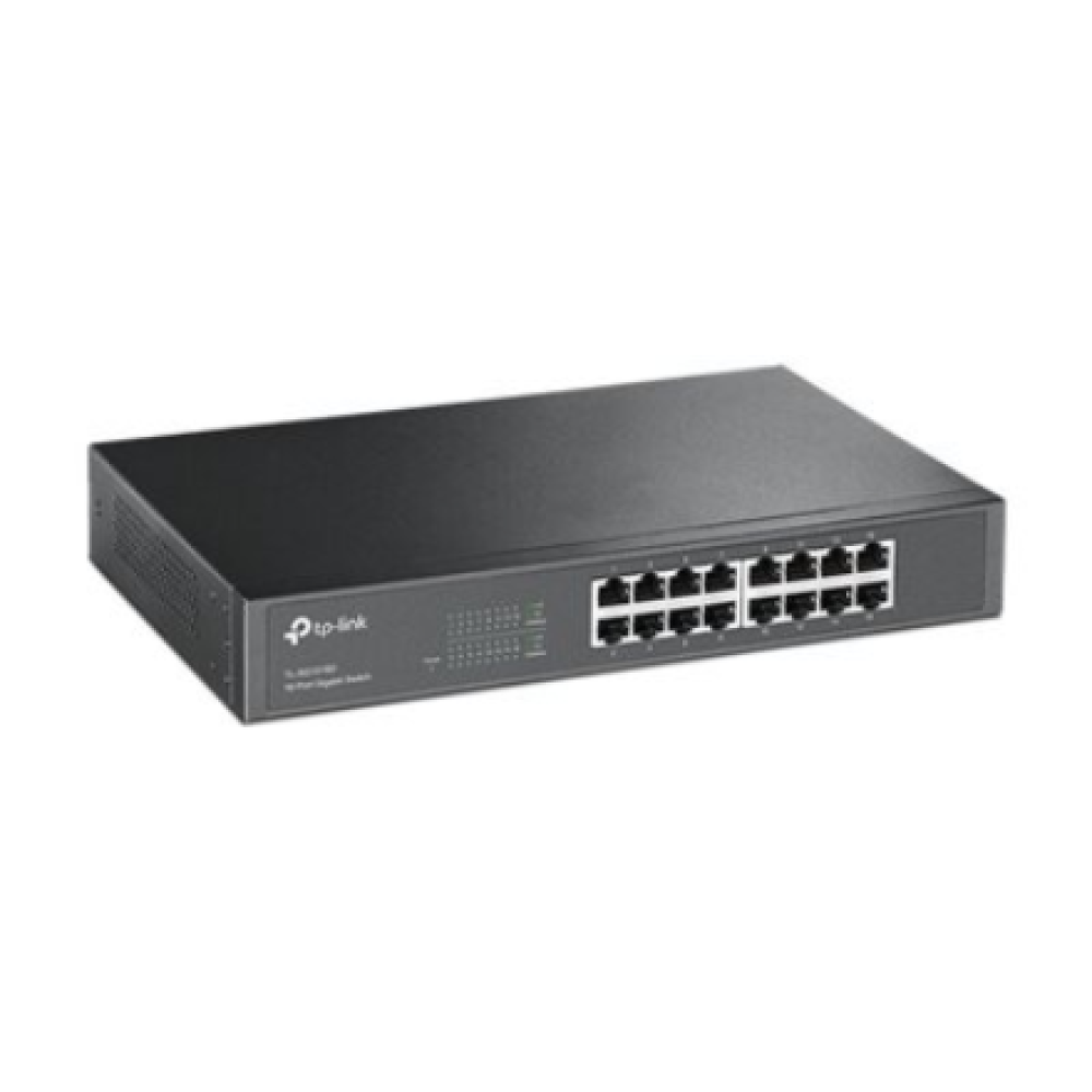 TP-LINK , 16-Port Gigabit Switch , TL-SG1016D , Unmanaged , Desktop/Rackmountable