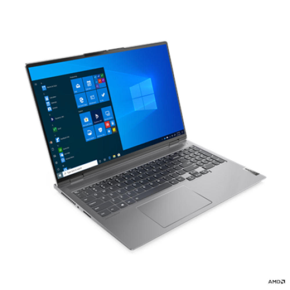 Lenovo ThinkBook 16p-ACH (Gen 2) Mineral Grey, 16 , IPS, WQXGA, 2560 x 1600, Anti-glare, AMD Ryzen 7, 5800H, 16 GB, SSD 1000 GB, NVIDIA GeForce RTX 3060, GDDR6, 6 GB, No Optical drive, Windows 11 Pro, 802.11ax, Bluetooth version 5.1, Keyboard language Nor