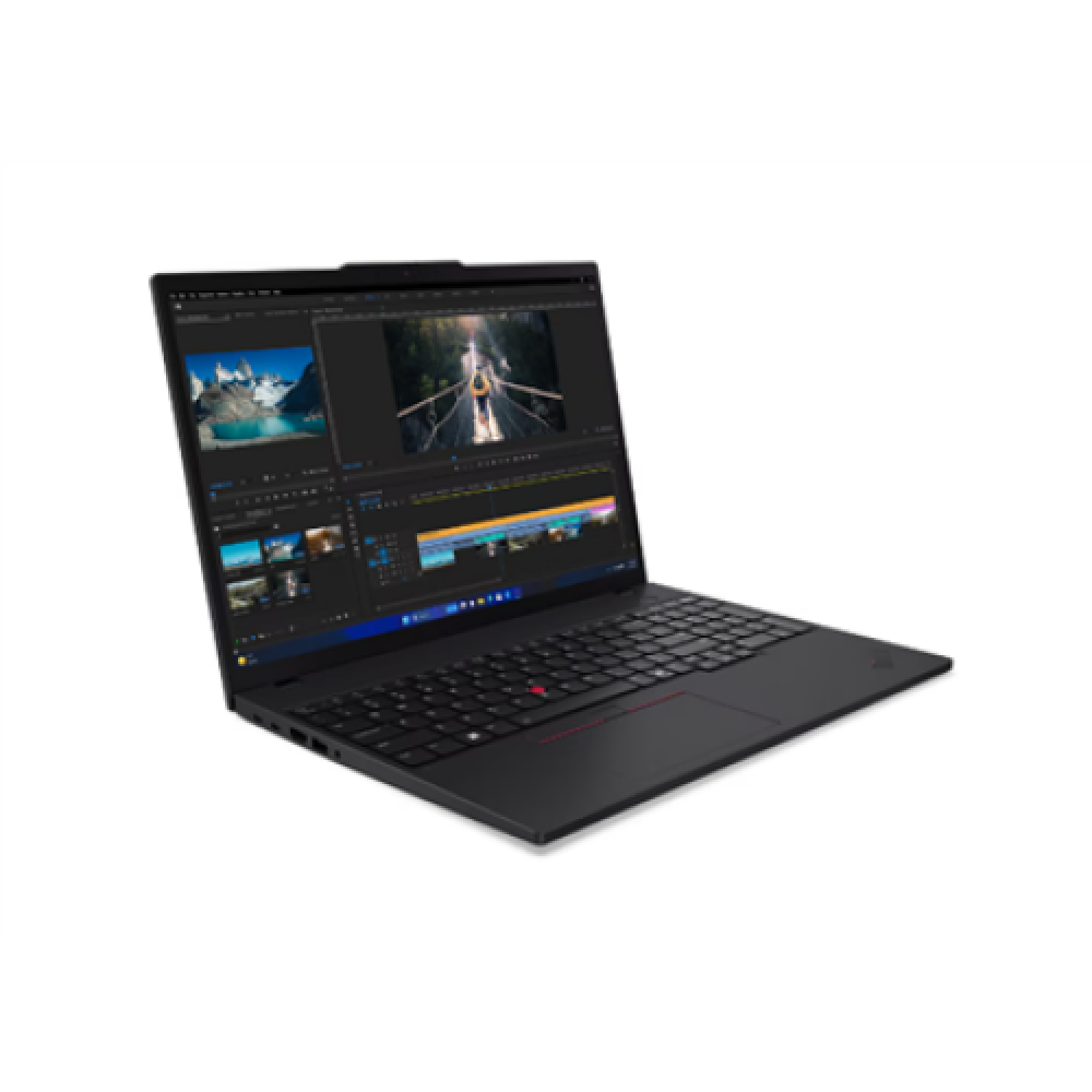 Lenovo ThinkPad T16 , Black , 16 , IPS , WUXGA , 1920 x 1200 pixels , Anti-glare , Intel Core U7 , 155U , 32 GB , SO-DIMM DDR5 , Solid-state drive capacity 1000 GB , Intel Graphics , Windows 11 Pro , 802.11ax , Bluetooth version 5.3 , LTE Upgradable , Key