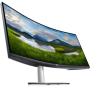 Dell LCD S3422DW 34 , VA, WQHD, 3440 x 1440, 21:9, 4 ms, 300 cd/m², Silver, HDMI ports quantity 2