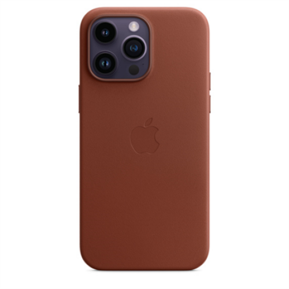 Apple iPhone 14 Pro Max Leather Case with MagSafe Umber