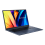 Asus Vivobook 17X K1703ZA-AU063W Quiet Blue 17.3 IPS FHD 60 Hz Anti-glare Intel Core i5 i5-12500H 8 GB DDR4 on board SSD 512 GB Intel UHD Graphics Windows 11 Home 802.11ax Bluetooth version 5.0 Keyboard language English Keyboard backlit Warranty 24 month(