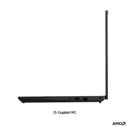 Lenovo ThinkPad T16 G5 AMD , Black , 16 , IPS , WUXGA , 1920 x 1200 pixels , Anti-glare , AMD Ryzen AI 5 PRO , 440 , 16 GB , SODIMM DDR5 , Solid-state drive capacity 512 GB , AMD Radeon 840M Graphics , Windows 11 Pro , 802.11be , Bluetooth version 5.4 , L