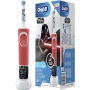 Oral-B , Electric Toothbrush with Disney Stickers , D100 Star Wars , Rechargeable , For kids , Number of brush heads included 2 , Number of teeth brushing modes 2 , Red