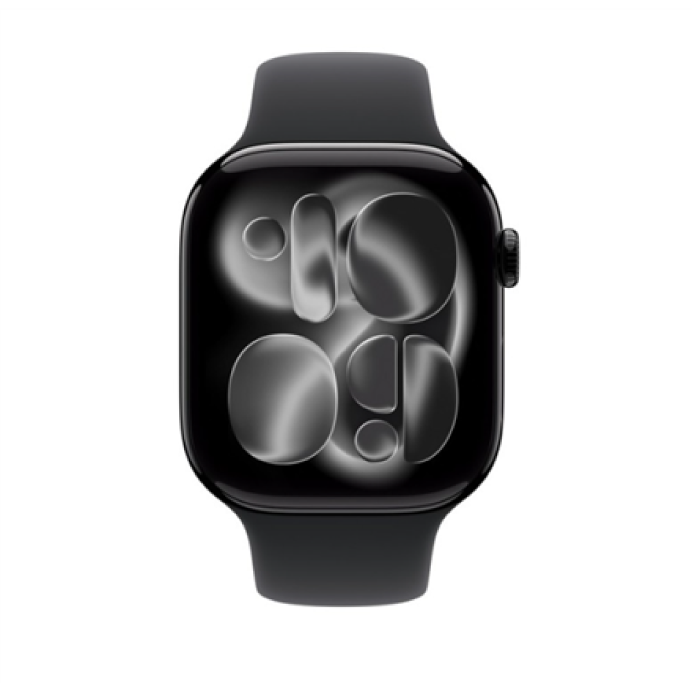 Apple Watch Series 11 + Cellular 42mm , Smart watch , GPS (satellite) , Retina LTPO3 OLED , Waterproof , Black