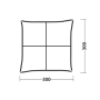 Outwell Event Lounge M 111362 Black/Grey