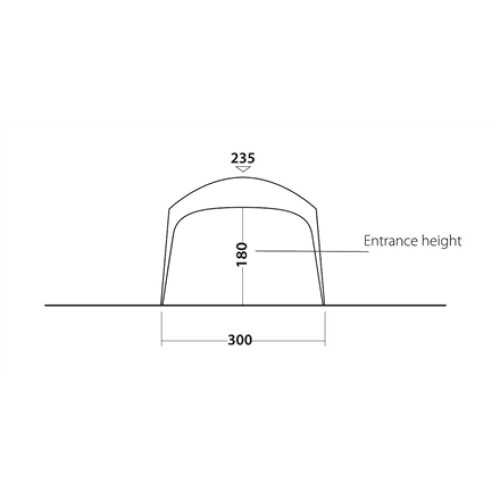 Outwell Event Lounge M 111362 Black/Grey