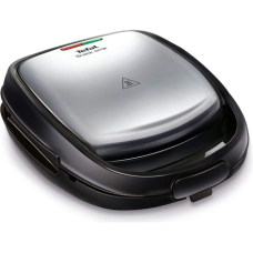 TEFAL Sandwich Maker , SW342D38 , 700 W , Number of plates 3 , Black/Stainless Steel
