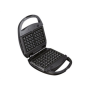 TEFAL Sandwich Maker , SW342D38 , 700 W , Number of plates 3 , Black/Stainless Steel