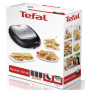 TEFAL Sandwich Maker , SW342D38 , 700 W , Number of plates 3 , Black/Stainless Steel