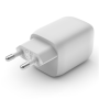 Belkin USB-C GaN PD PPS Dual Wall Charger, 65W , WCH013vfWH
