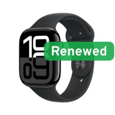 Apple Renewed Grade A , Apple Watch Series 10 LTE 46mm , Jet Black Apple Renewed Grade A , Apple Watch Series 10 LTE 46mm , Jet Black