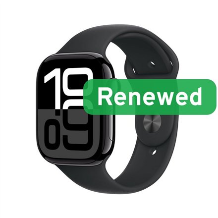 Apple Renewed Grade A , Apple Watch Series 10 LTE 46mm , Jet Black